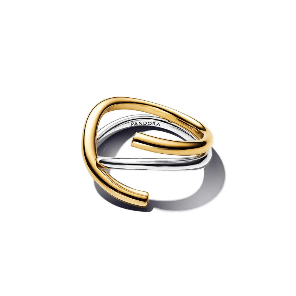 Divkrāsu dubultais organiskas formas gredzens