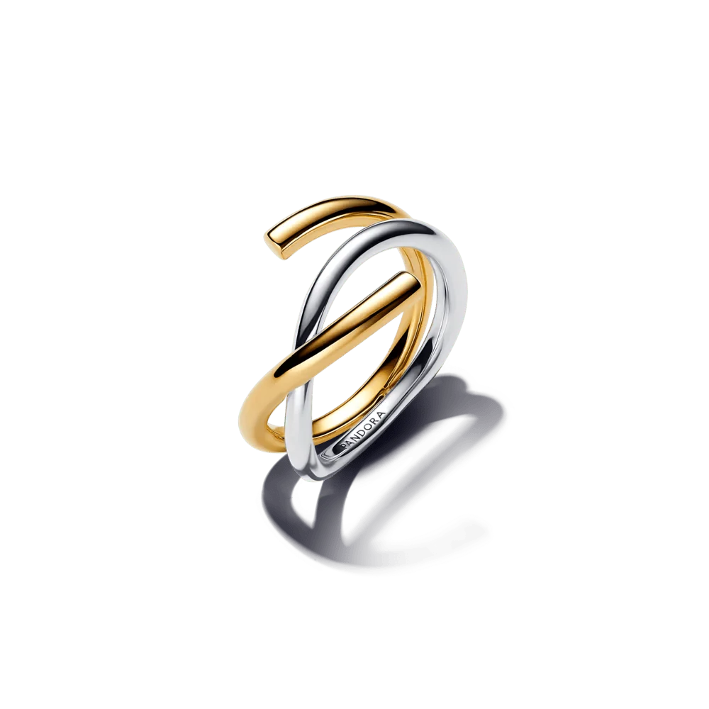 Divkrāsu dubultais organiskas formas gredzens