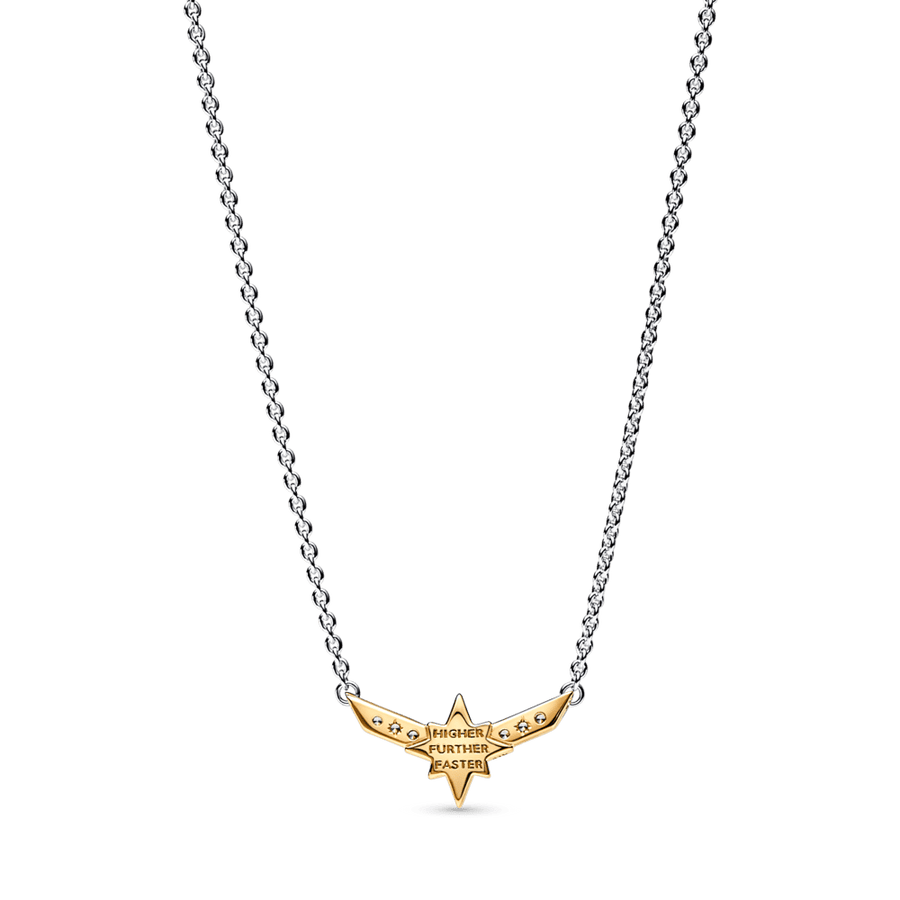 Marvel kapteiņa divu toņu zvaigznes kaklarota