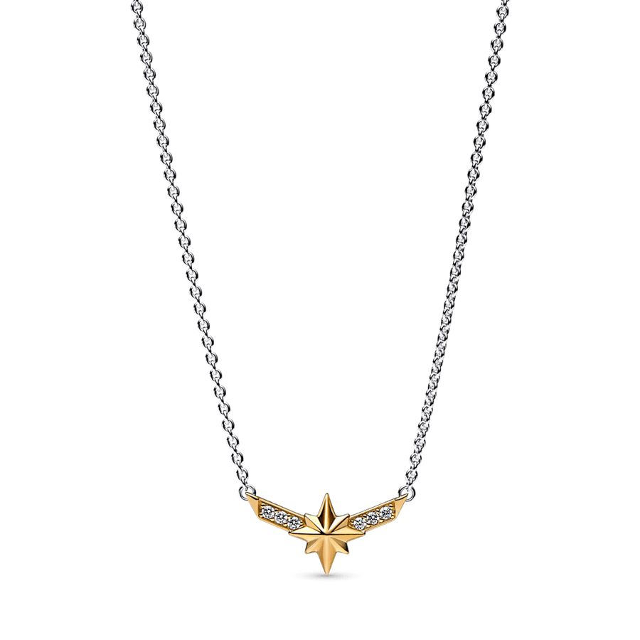 Marvel kapteiņa divu toņu zvaigznes kaklarota