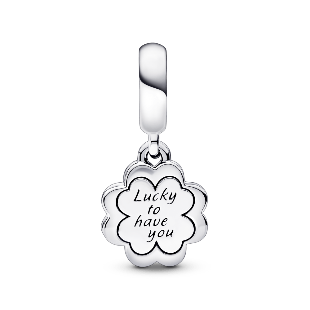 Piekarināmais četrlapu āboliņa draudzības amulets