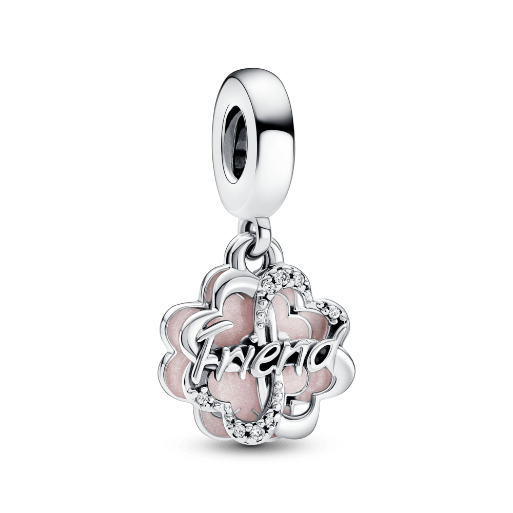 Piekarināmais četrlapu āboliņa draudzības amulets