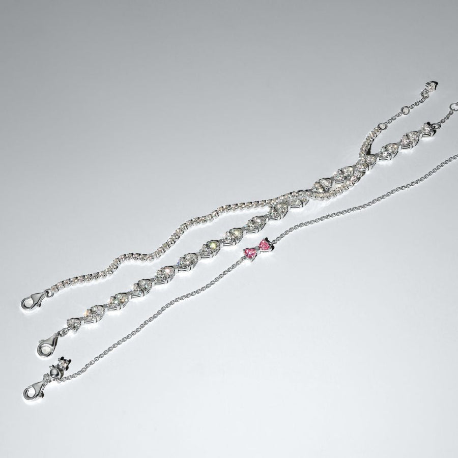 Bantīšu ķēdes rokassprādze