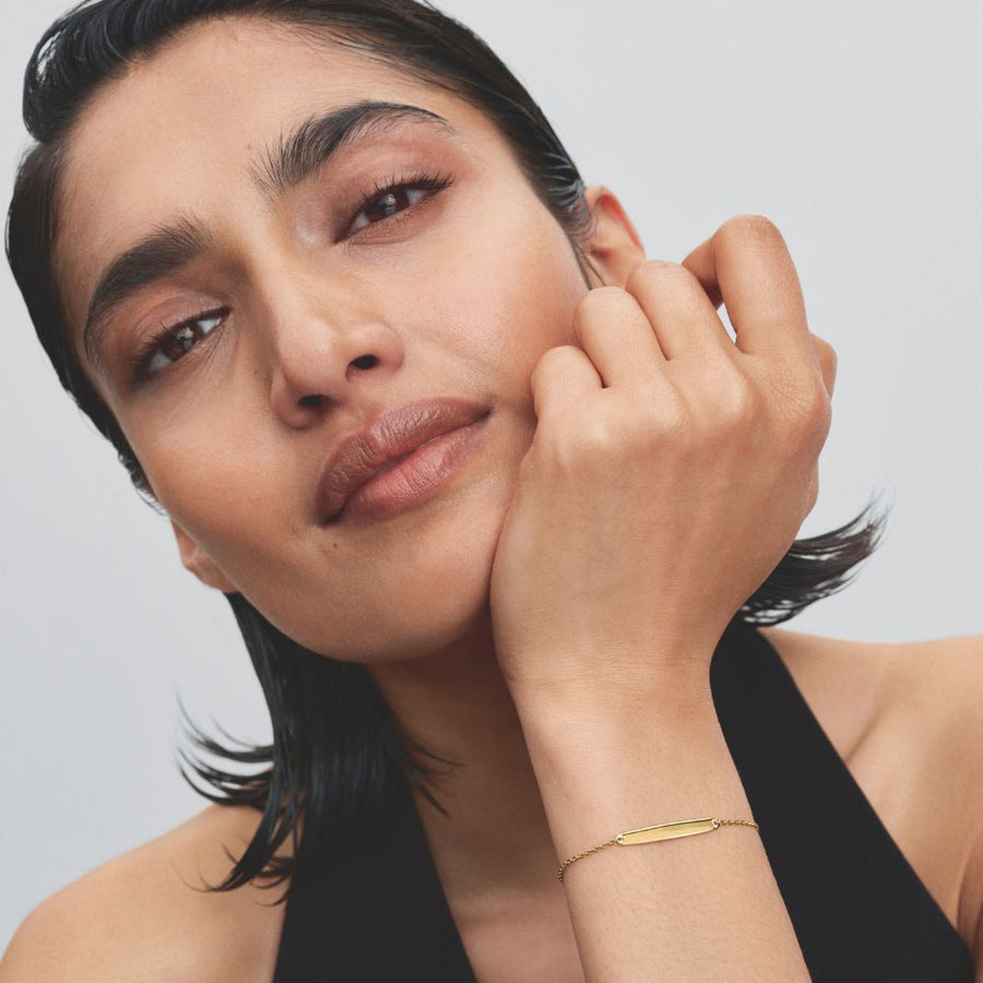 Iegravējamā ķēdes rokassprādze