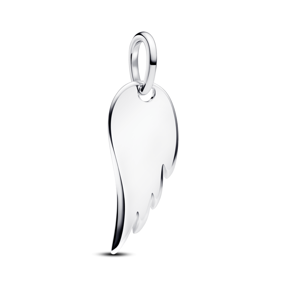 Iegravējamais eņģeļa spārna kulons