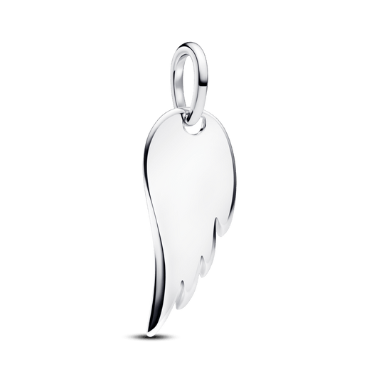 Iegravējamais eņģeļa spārna kulons