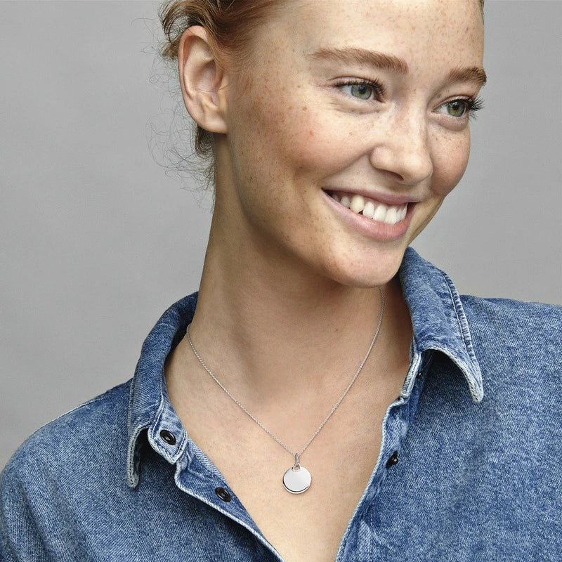 Iegravējams apļveida kulons