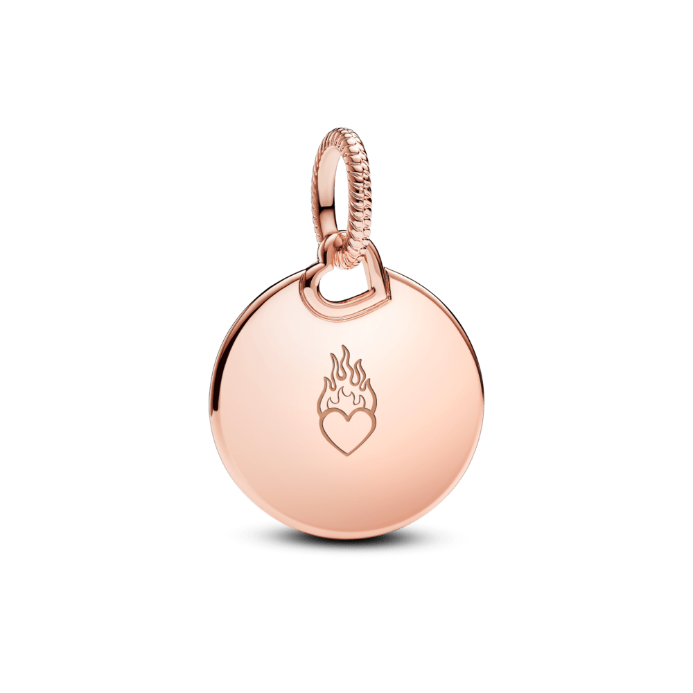 Iegravējams apļveida kulons