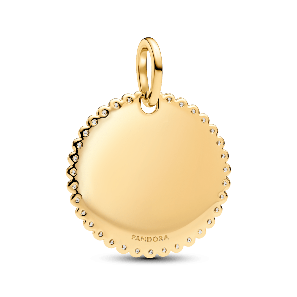 Iegravējamais apaļais kulons