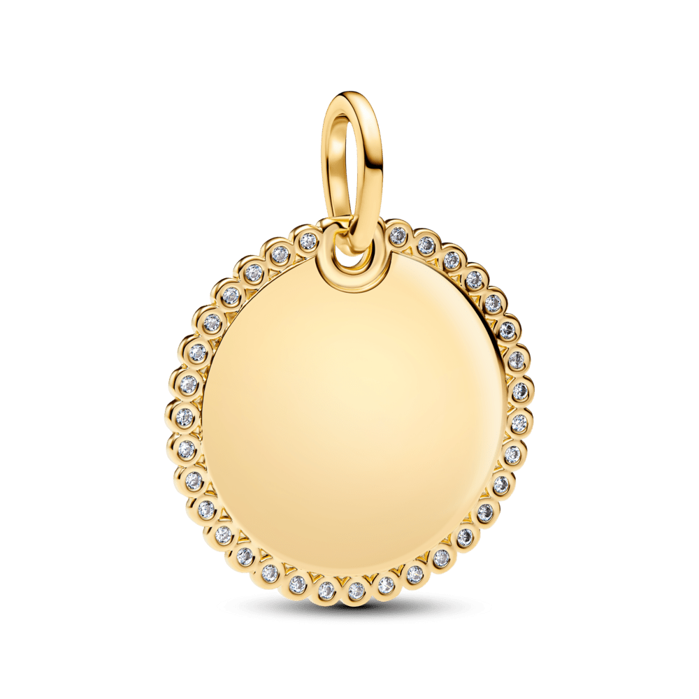 Iegravējamais apaļais kulons