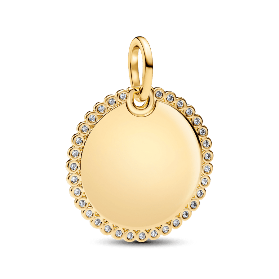 Iegravējamais apaļais kulons