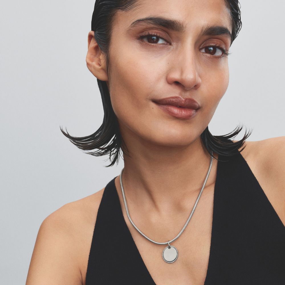 Iegravējamais apaļais kulons