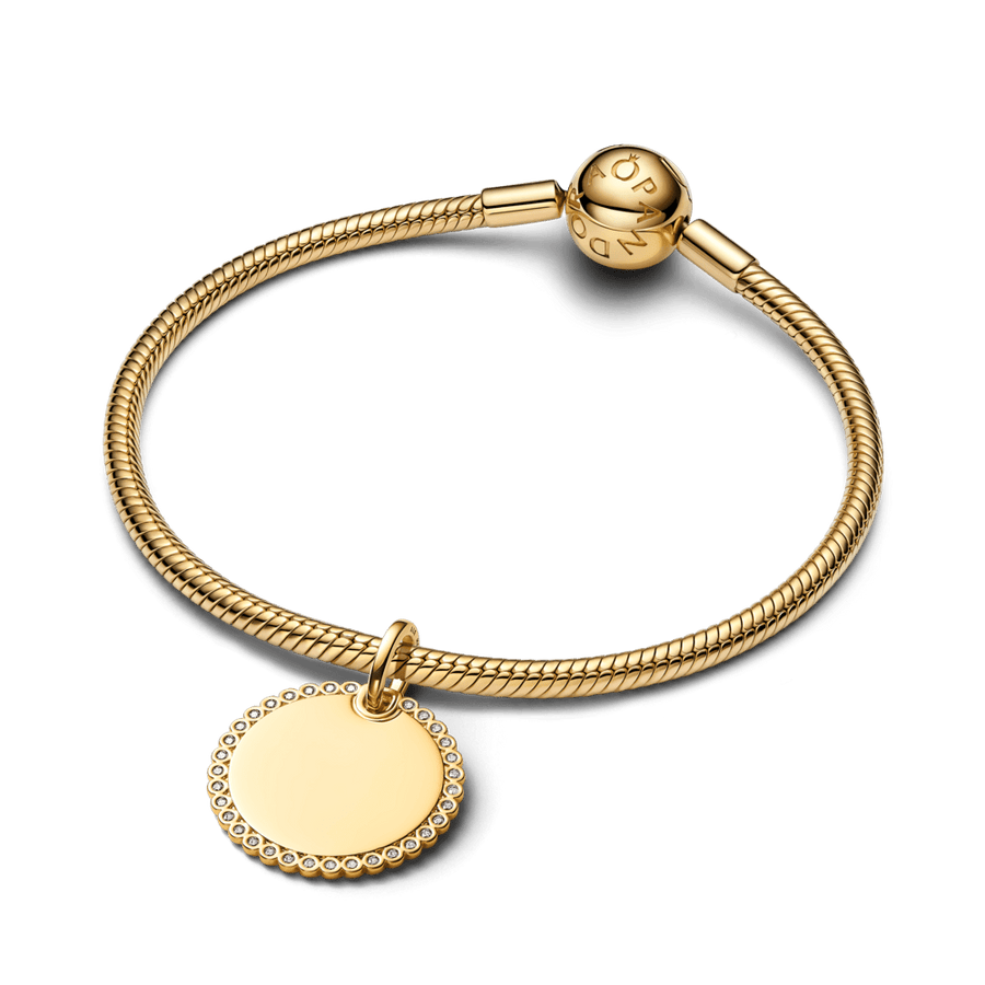 Iegravējamais apaļais kulons