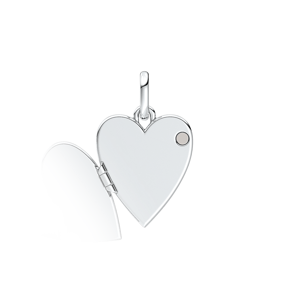 Iegravējamais atveramās sirds kulons