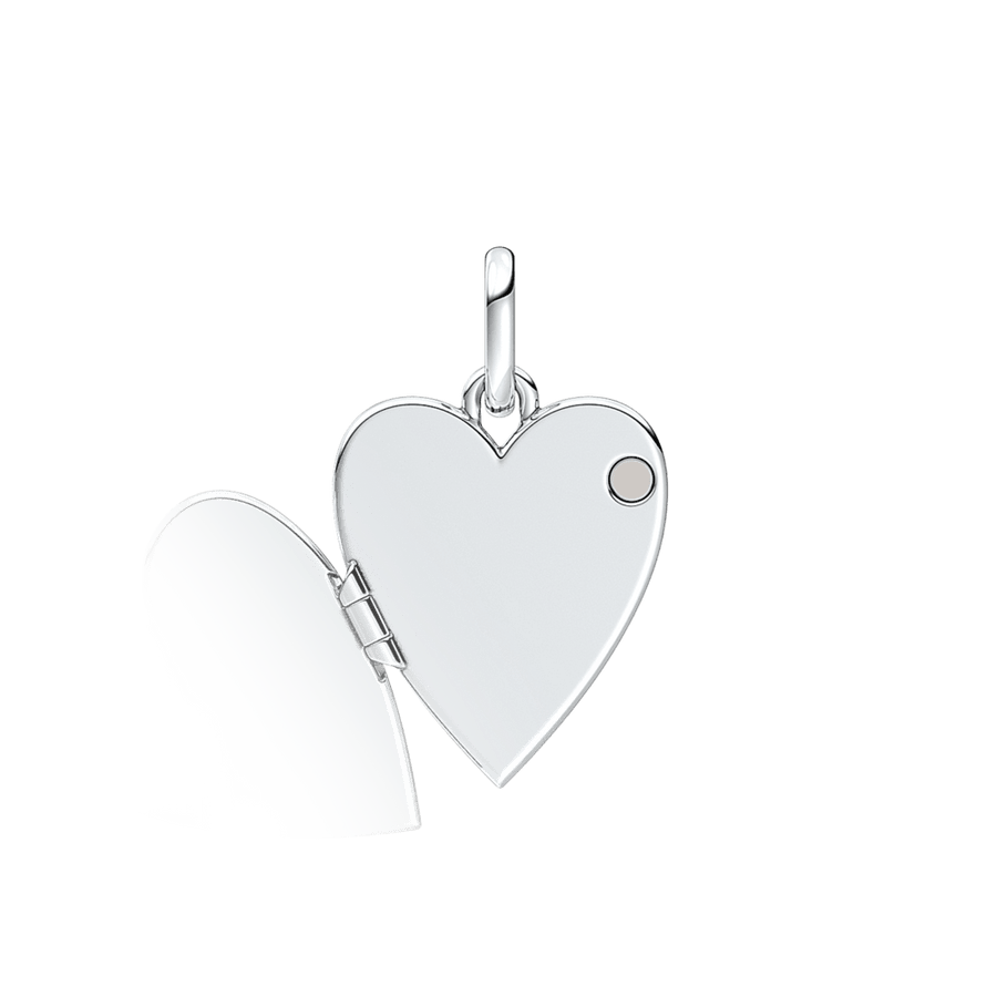 Iegravējamais atveramās sirds kulons