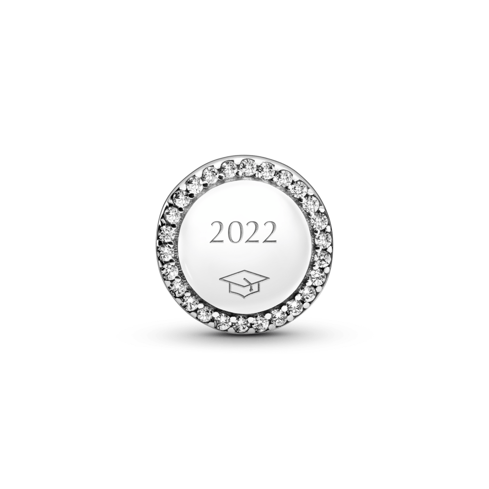 Mirdzošs iegravējams pogas amulets