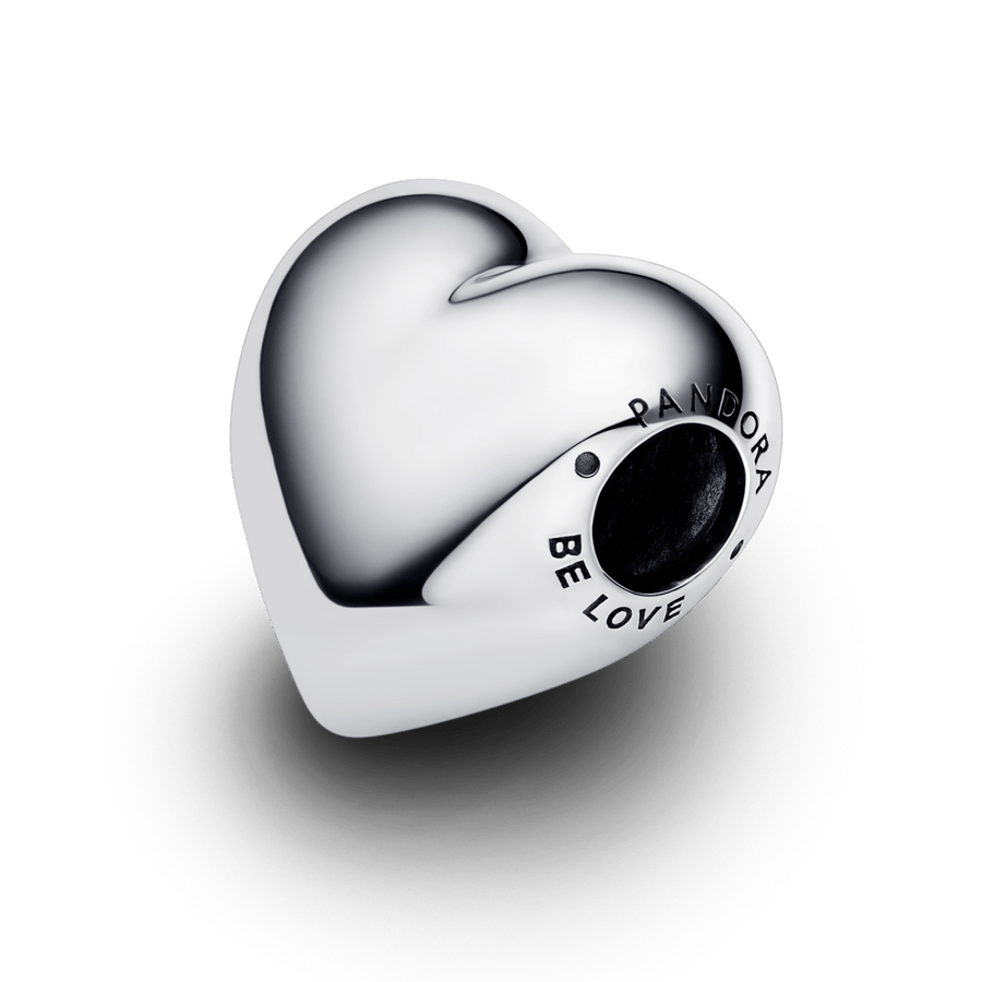 Be Love iegravējamais lielais sirds amulets