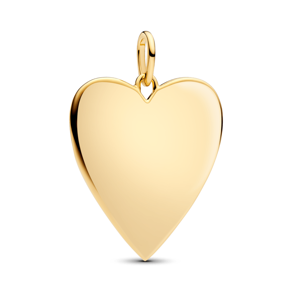 Iegravējamais apjomīgais sirds kulons