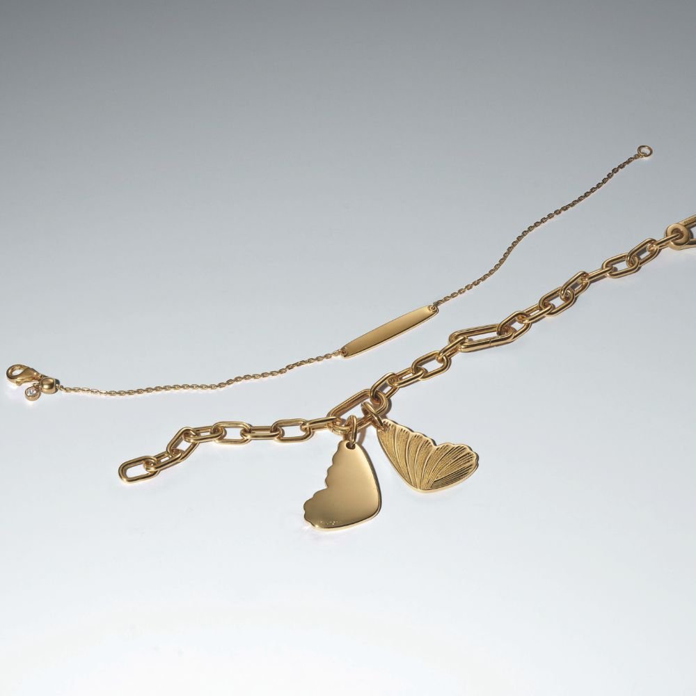 Iegravējamais tauriņa spārna kulons