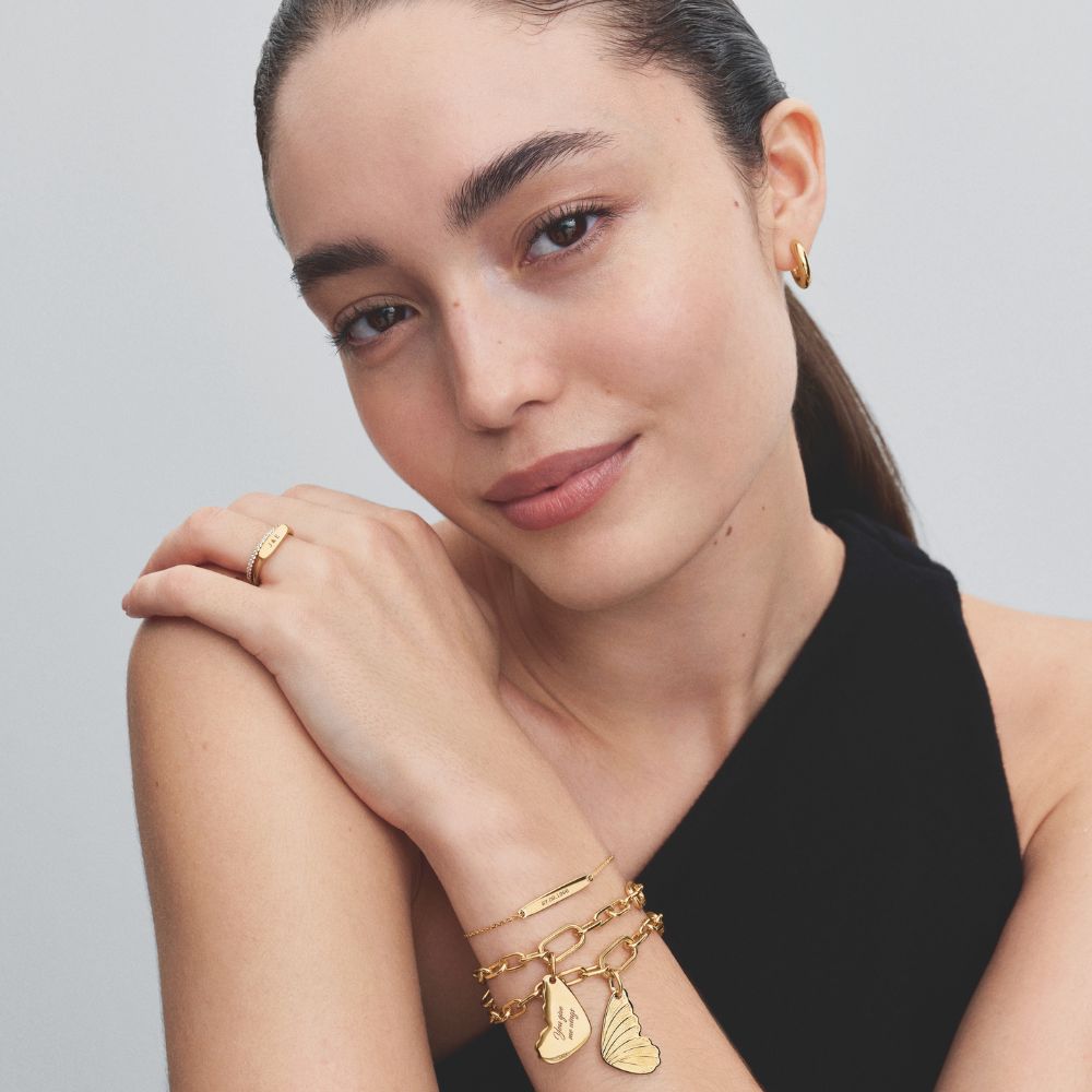 Iegravējamais tauriņa spārna kulons