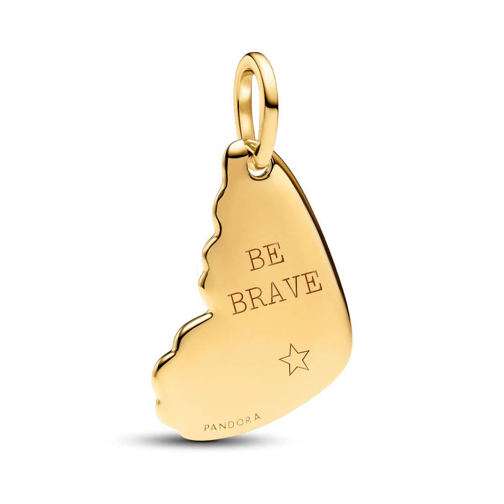 Iegravējamais tauriņa spārna kulons