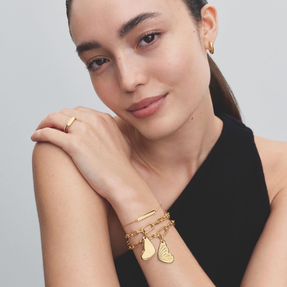 Iegravējamais tauriņa spārna kulons