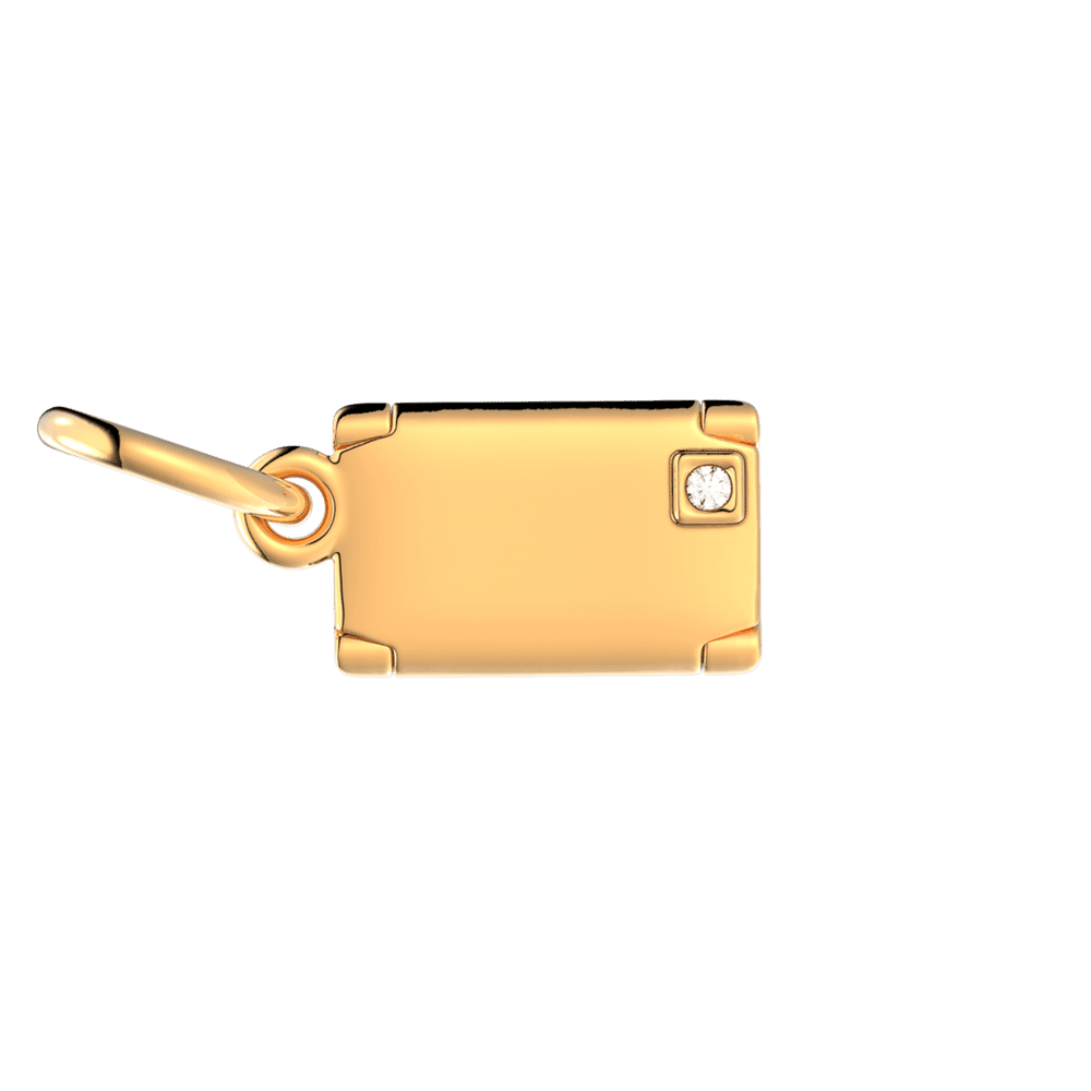 Iegravējamais un atveramais aploksnes formas amulets