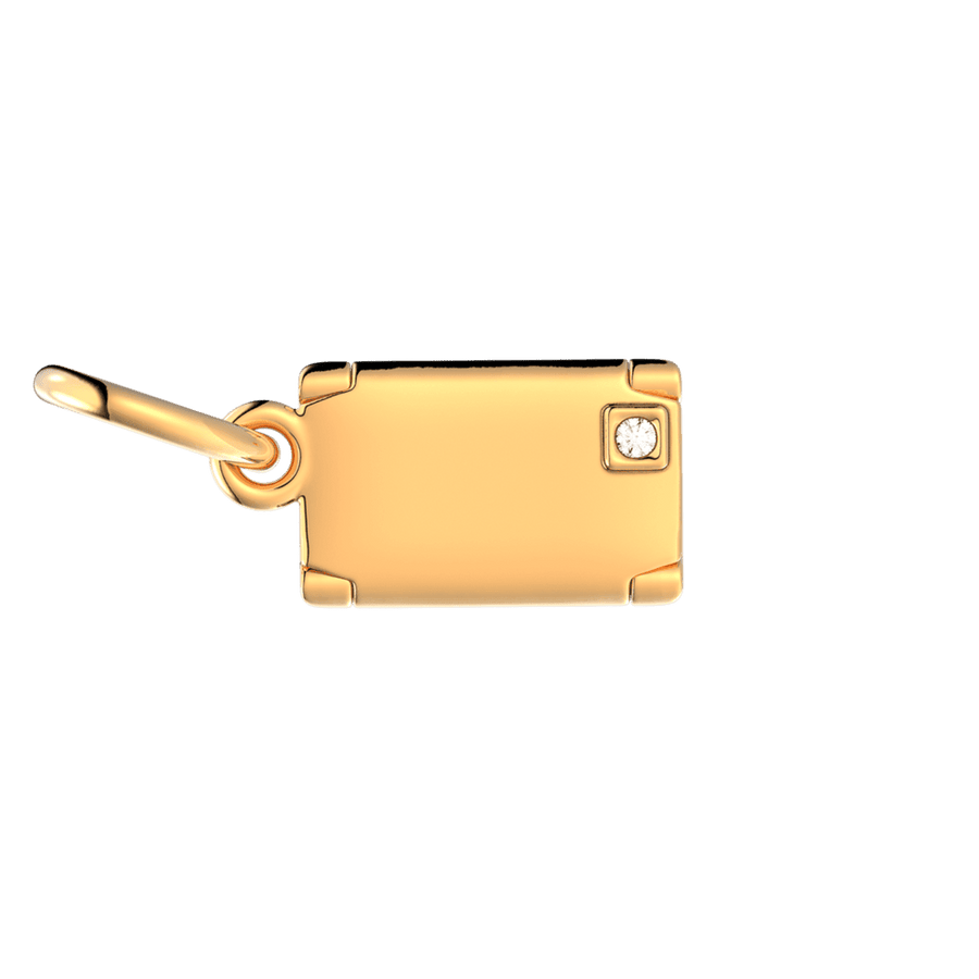 Iegravējamais un atveramais aploksnes formas amulets