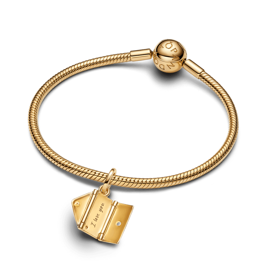 Iegravējamais un atveramais aploksnes formas amulets