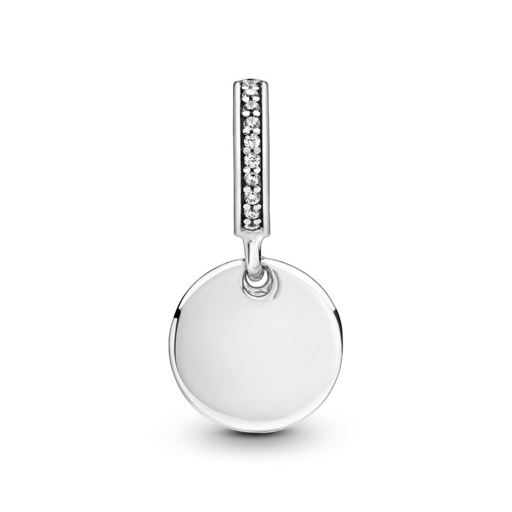 Iegravējamais amulets Heart Disc