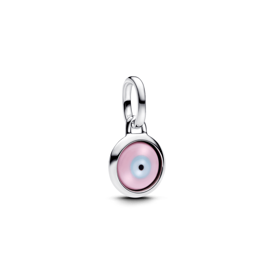 Iegravējams ļaunās acs Murano stikla mini amulets