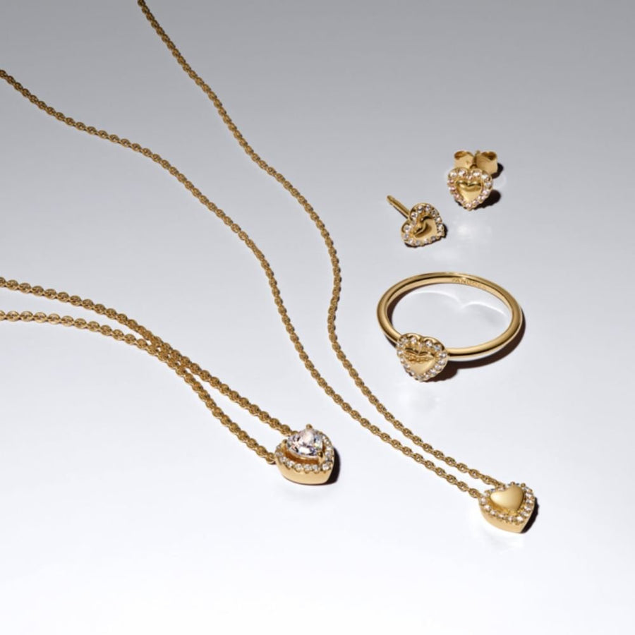 Sirds formas Halo kniedes auskari