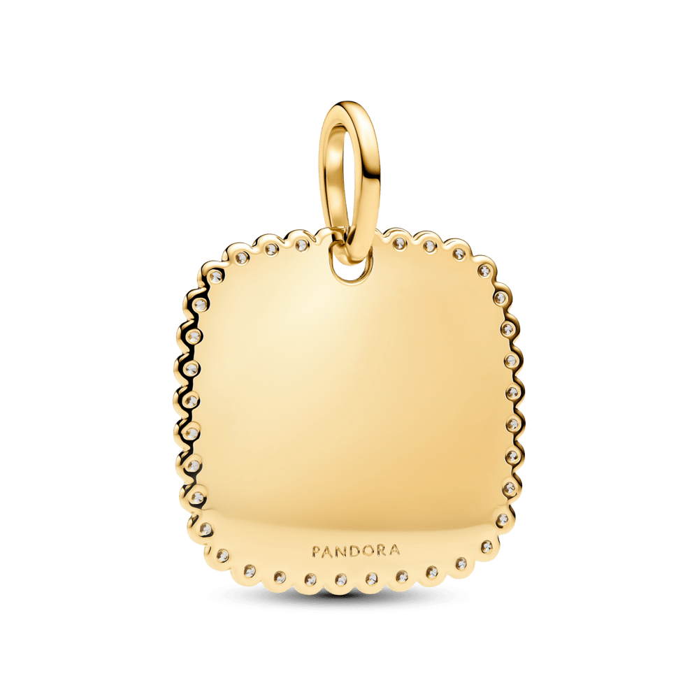 Iegravējamais kvadrātveida kulons