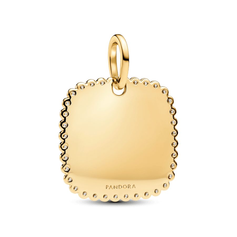 Iegravējamais kvadrātveida kulons