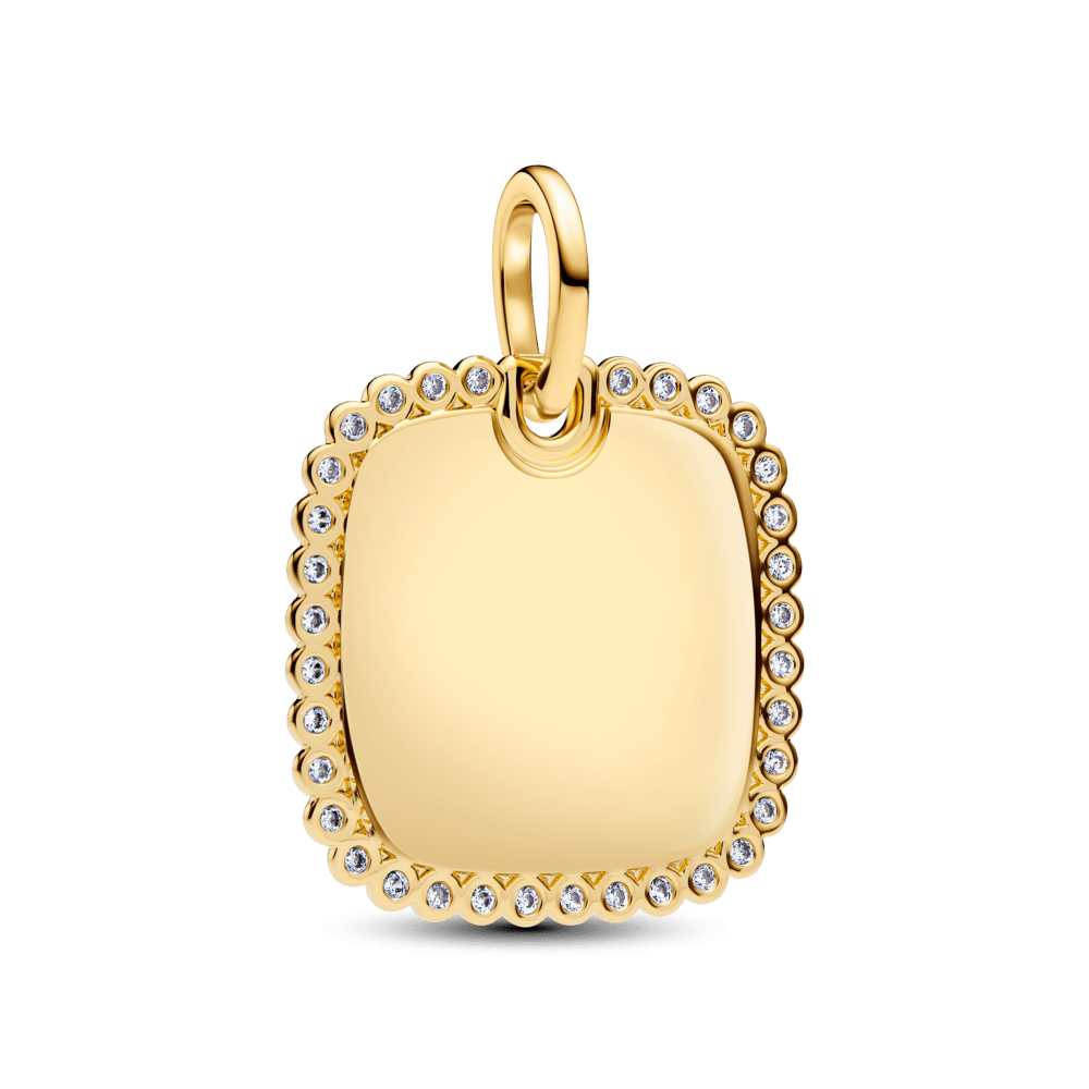 Iegravējamais kvadrātveida kulons