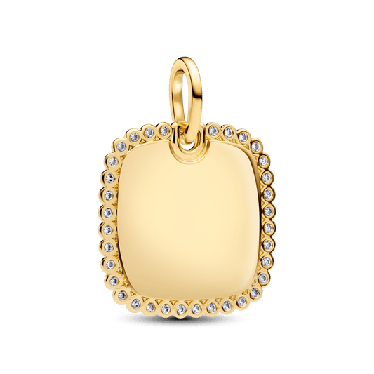 Iegravējamais kvadrātveida kulons