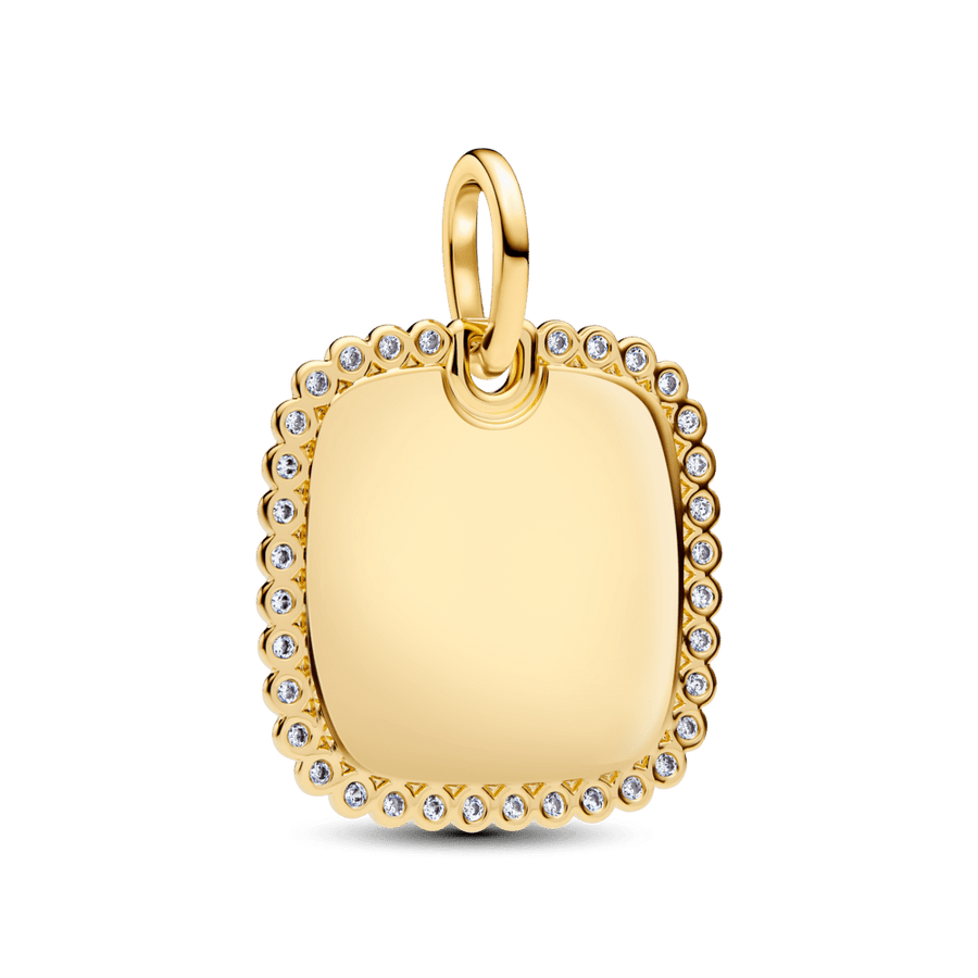 Iegravējamais kvadrātveida kulons