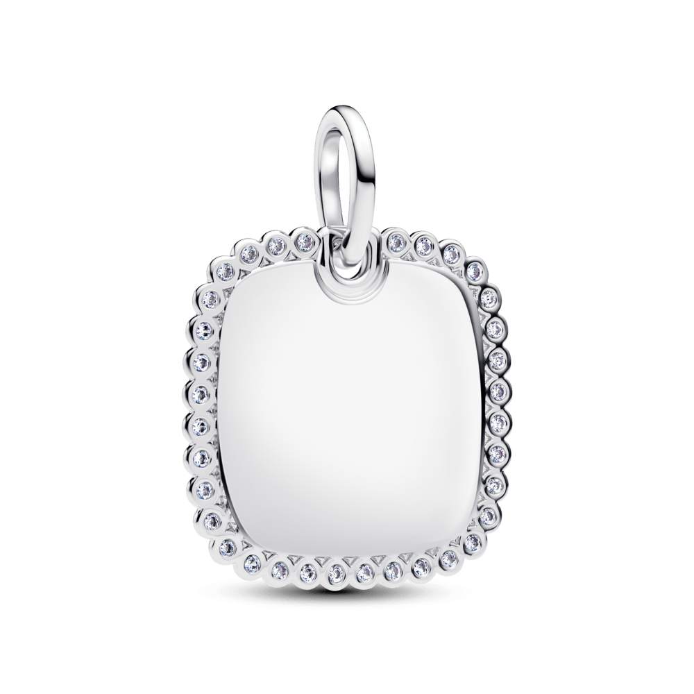 Iegravējamais kvadrātveida kulons