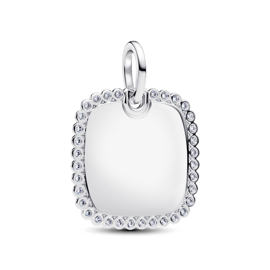 Iegravējamais kvadrātveida kulons