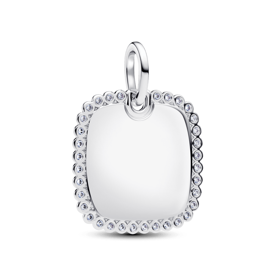 Iegravējamais kvadrātveida kulons