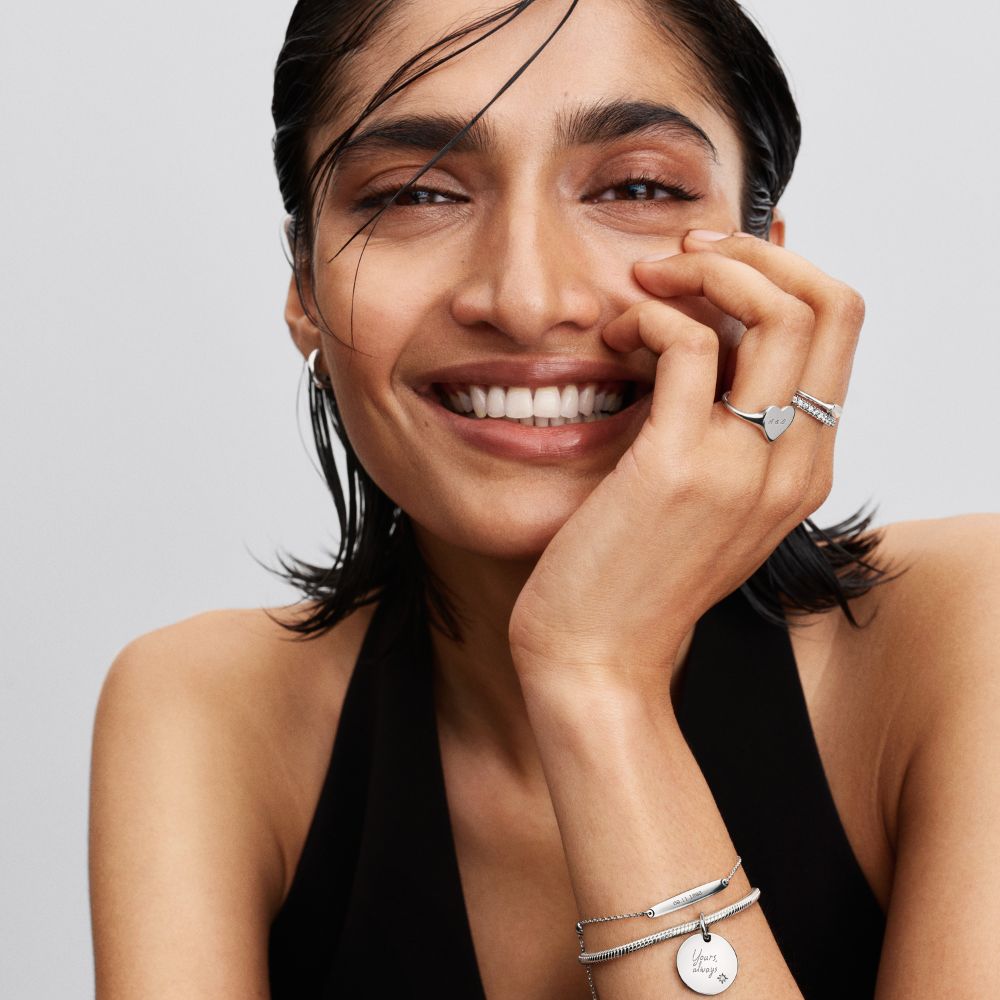 Iegravējamais sirds gredzens