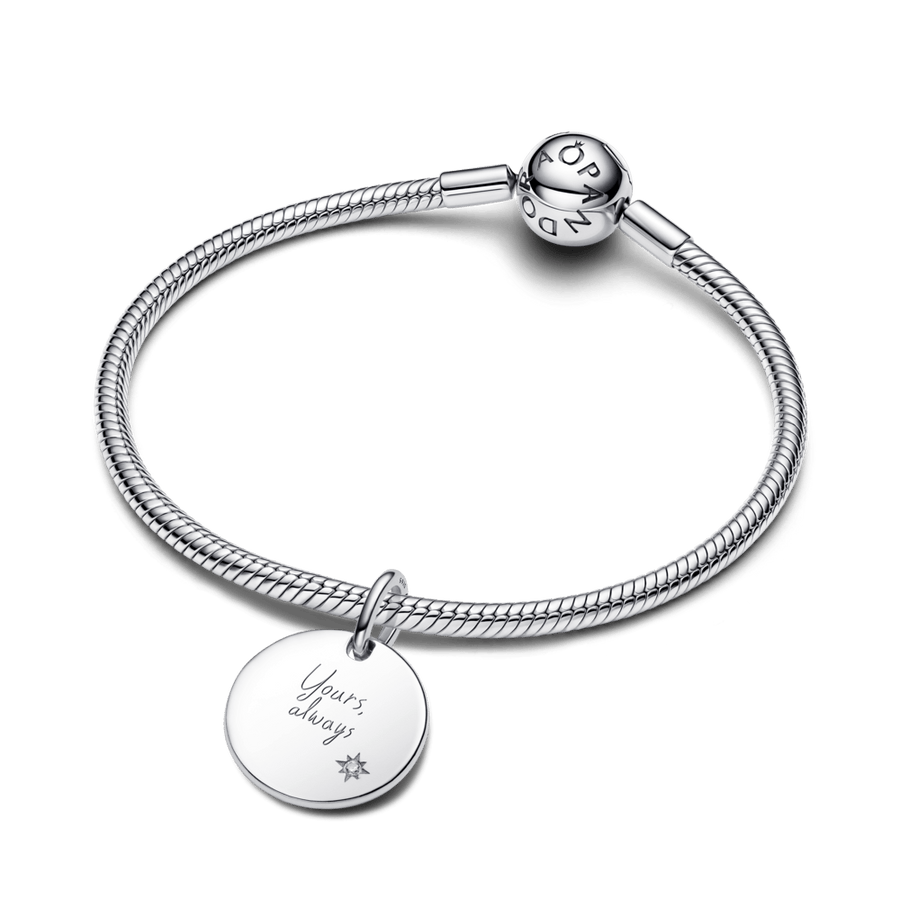 Iegravējamais laboratorijā audzēta dimanta kulons