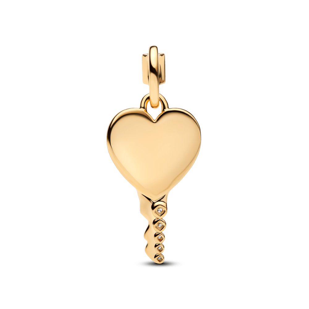 Gravējamais sirds formas atslēgas kulons