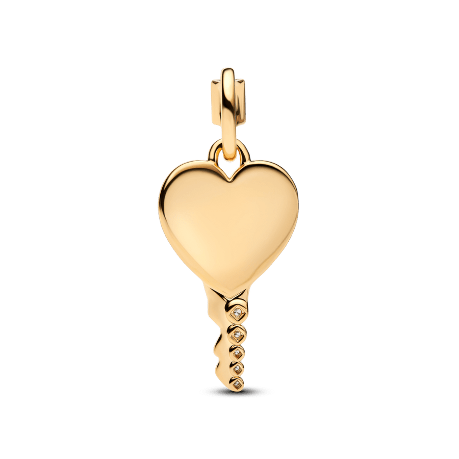 Gravējamais sirds formas atslēgas kulons