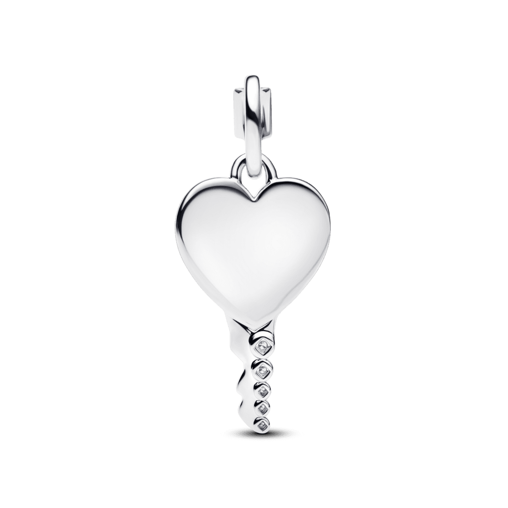 Gravējamais sirds formas atslēgas kulons