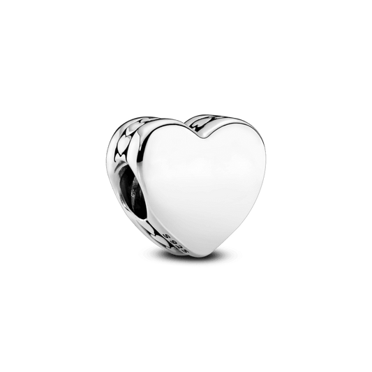 Iegravējamais sudraba sirds amulets