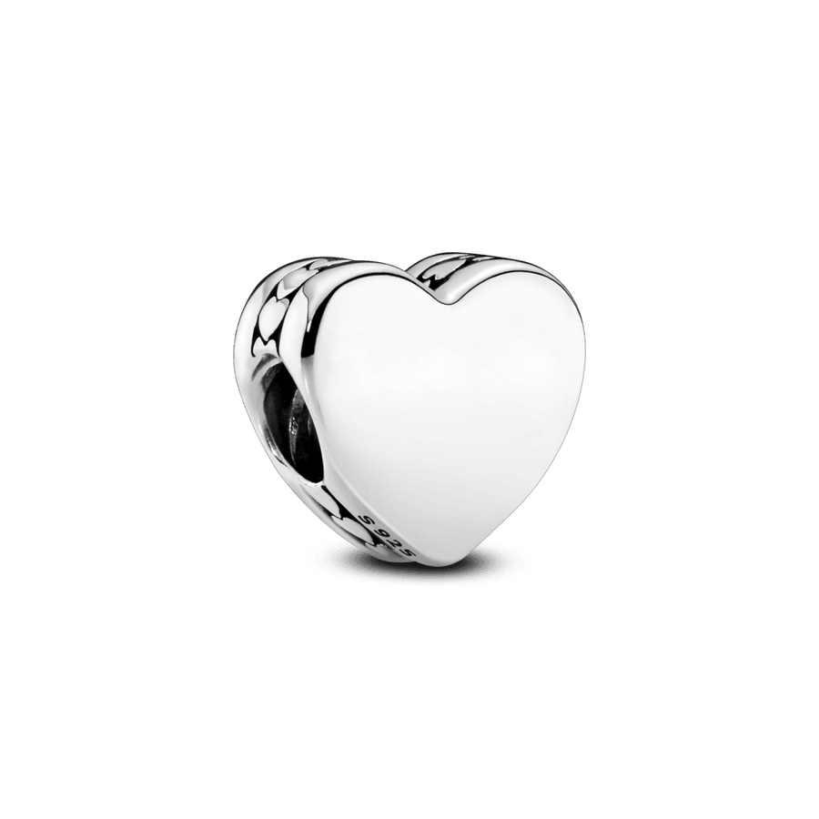 Iegravējamais sudraba sirds amulets