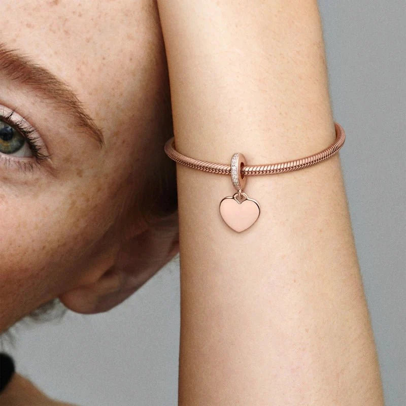 Iegravējamais sirds amulets