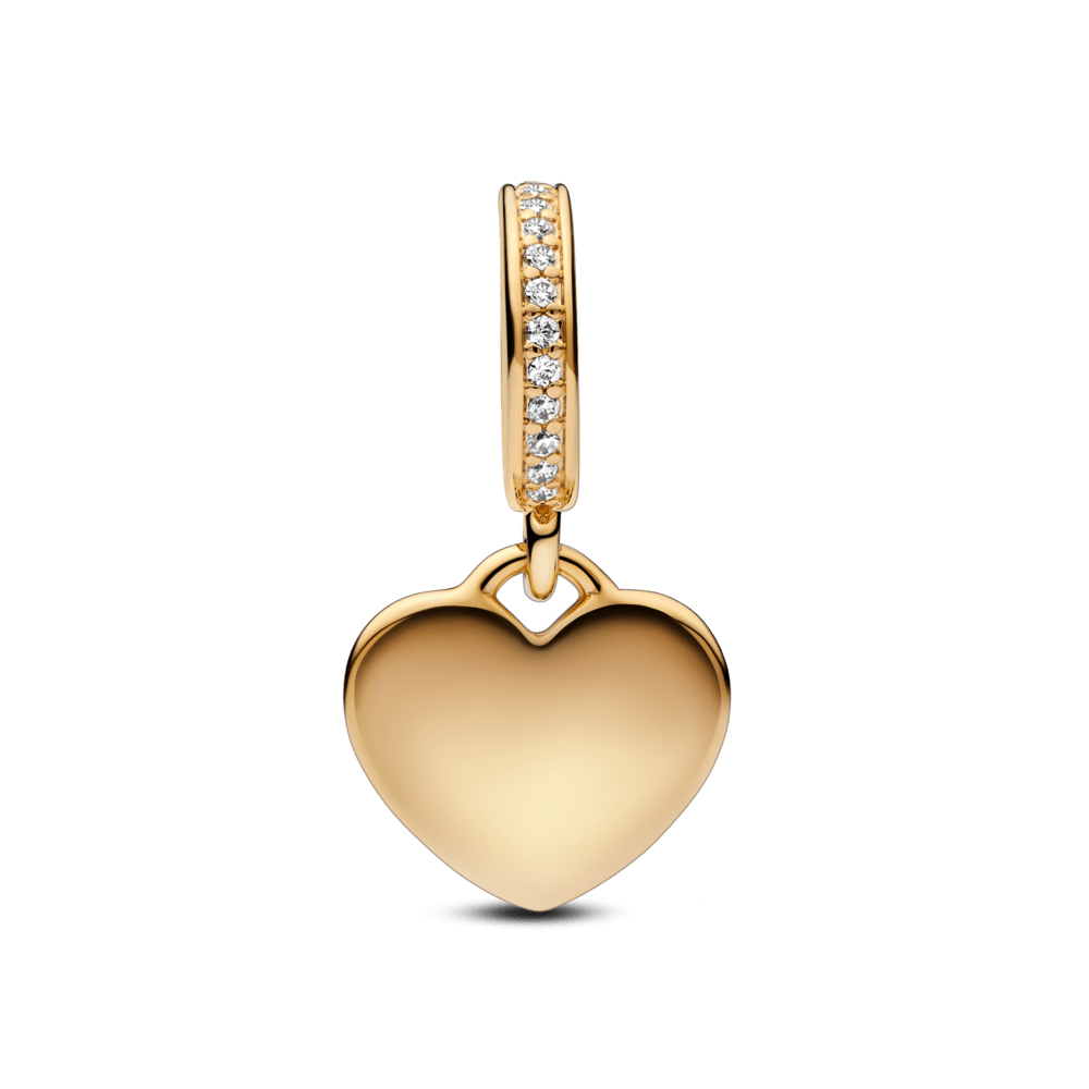 Iegravējams sirds nokarenais amulets