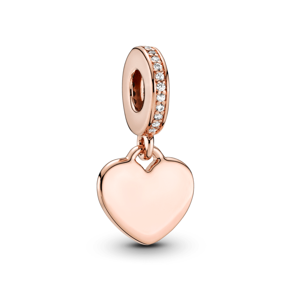 Iegravējamais sirds amulets